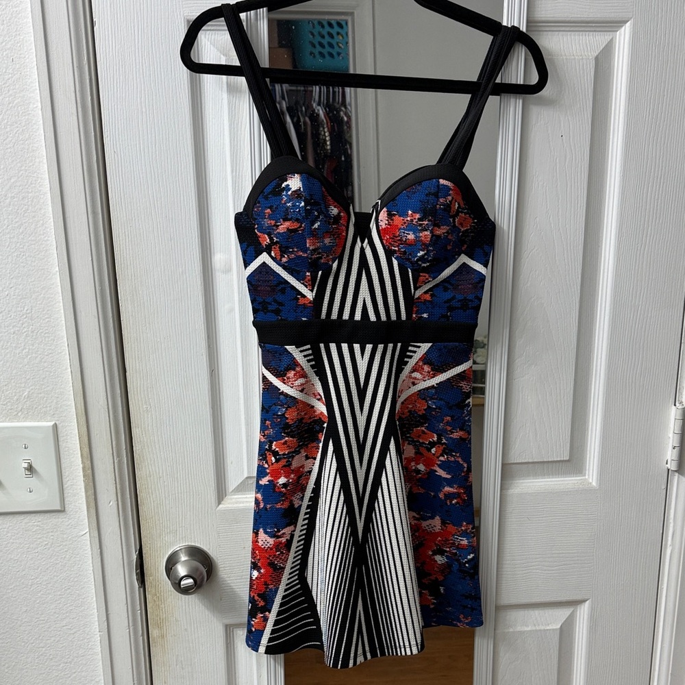 Material Girl Multicolor Strappy Dress